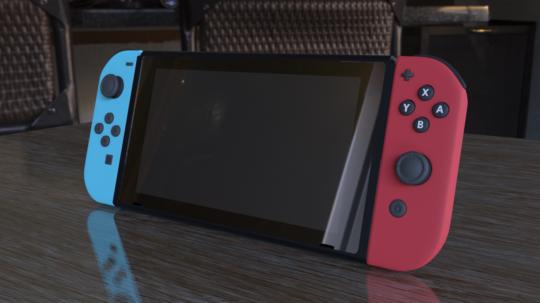 Nintendo Switch : Renders : Front view